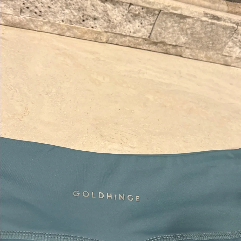 NWOT Gold Hinge Skort - Picture 2 of 3